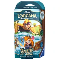 Disney Lorcana - Azurite Sea - Starter Deck - Emerald/Sapphire (Englis