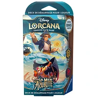 Disney Lorcana - La mer d'Azurite - Deck de démarrage - Ambre/Rubis (F