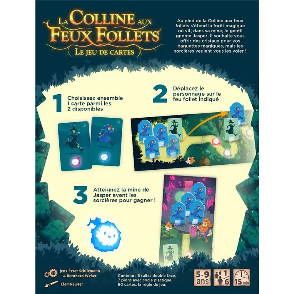 La colline aux feux follets - Le jeu de cartes (Français)