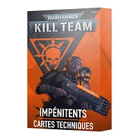 Kill Team - Blooded Datacards (Français)