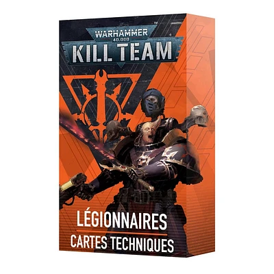 Kill Team - Chaos Space Marine Legionaries Datacards (Français)