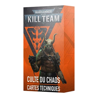 Kill Team - Chaos Cult Datacards (Français)