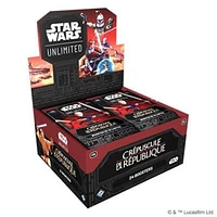 Star Wars Unlimited - Crépuscule de la République - Boîte de booster (Français) 