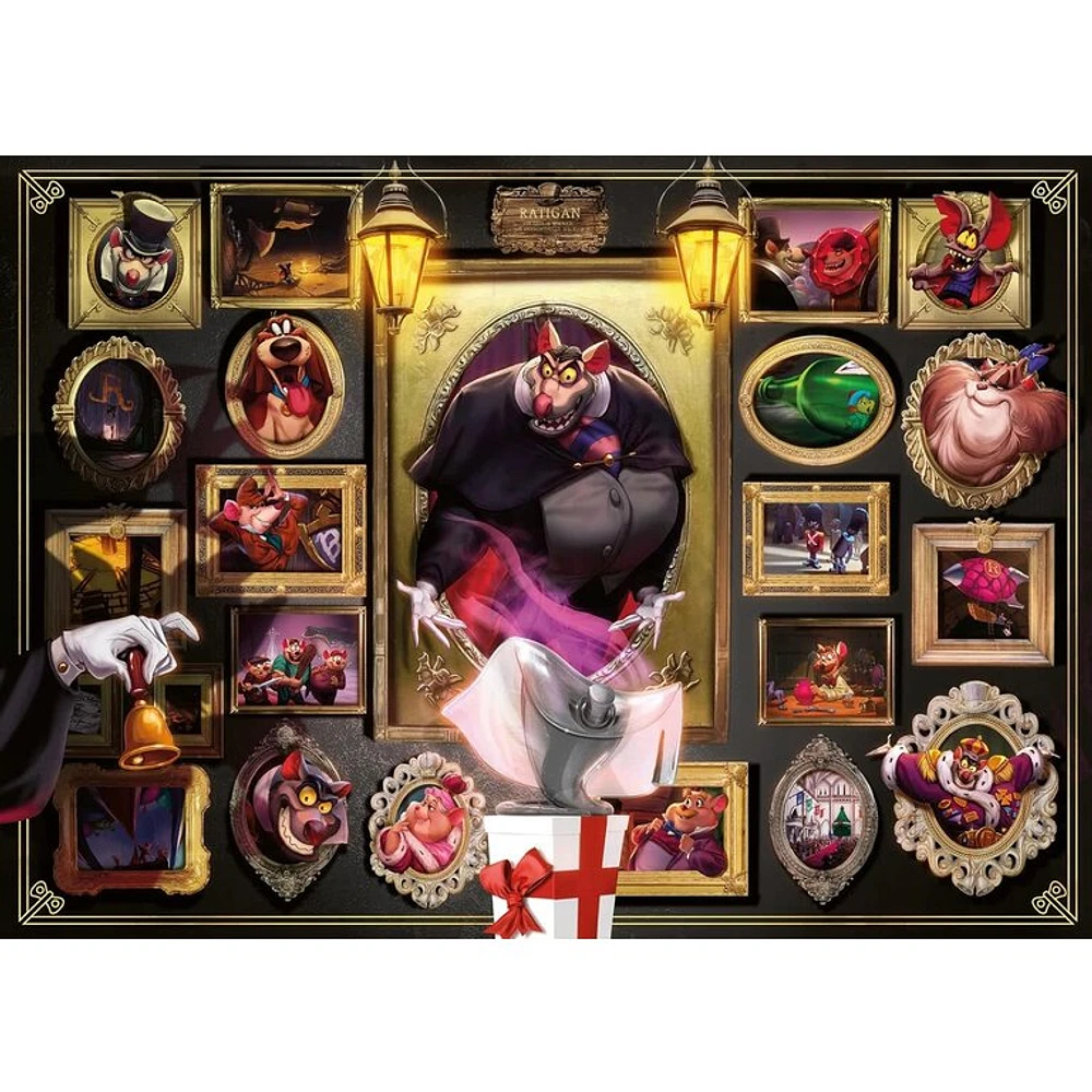 Disney Villainous - Ratigan - 1000 pièces