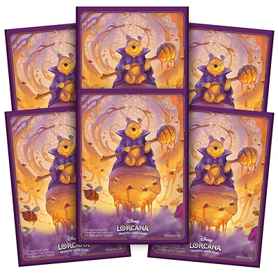 Disney Lorcana - Matte Sleeves B Set 6 - Standard Size - 65 unités - Winnie