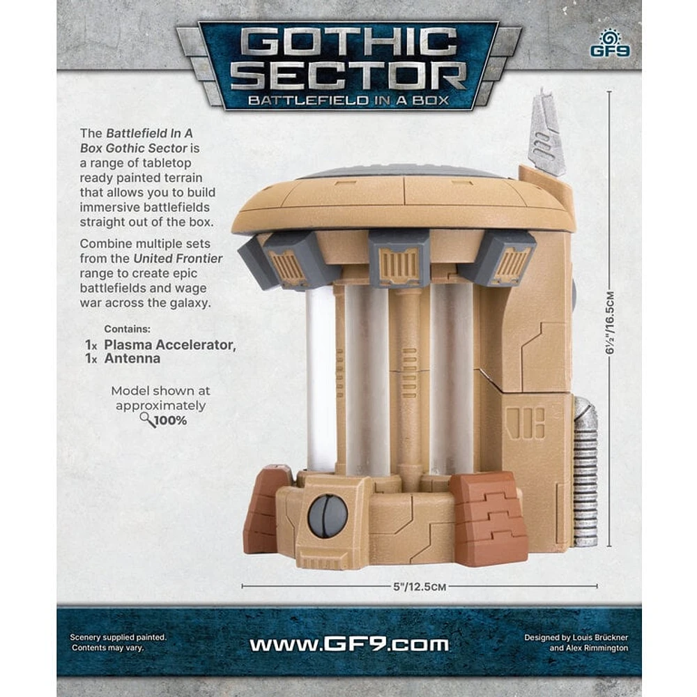 Battlefield in a Box - Gothic Sector - United Frontier - Plasma Accelerator