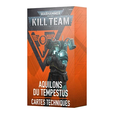 Kill Team - Tempestus Aquilons Datacards (Français) [PRÉCOMMANDE]