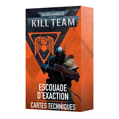 Kill Team - Exaction Squad Datacards (Français) [PRÉCOMMANDE]