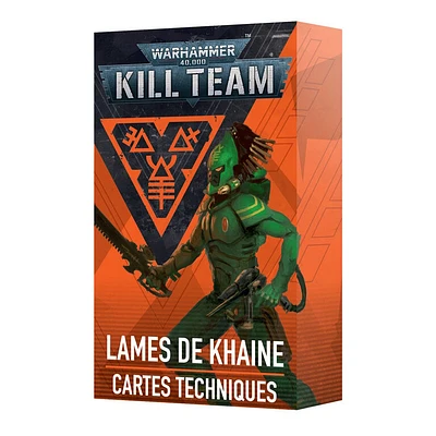 Kill Team - Blades of Khaine Datacards (Français) [PRÉCOMMANDE]