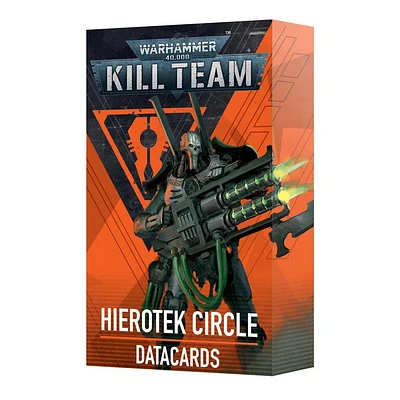 Kill Team - Hierotek Circle Datacards (Anglais) [PRÉCOMMANDE]