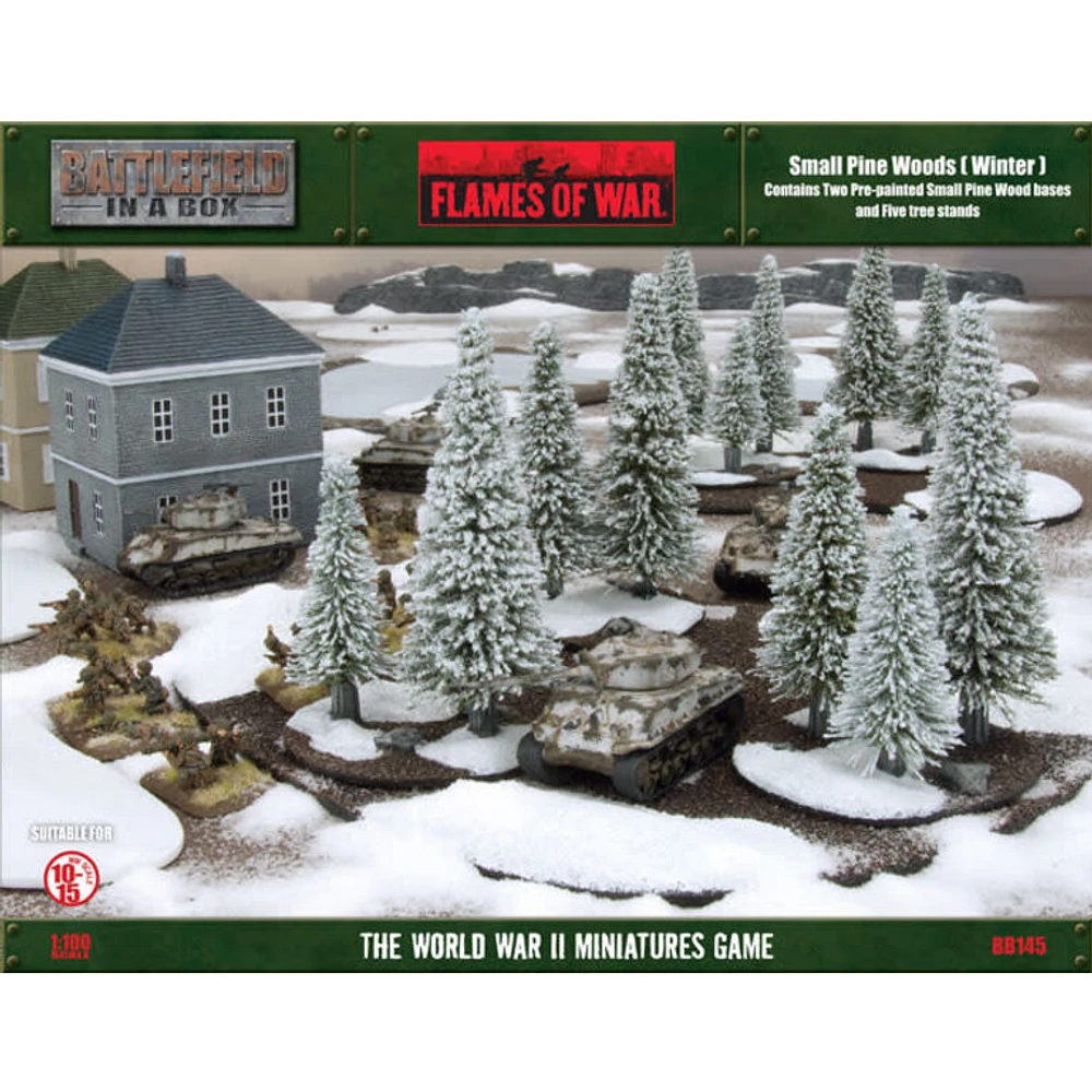 Battlefield in a Box - Small Pine Wood - Winter