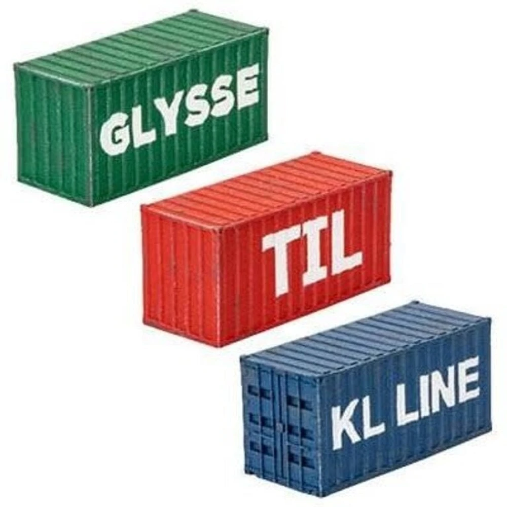 Battlefield in a Box - Modern - 20ft. Shipping Containers - Damaged - 3 Units