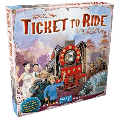 Ticket to Ride - Map #1 - Asia (Multilingue)