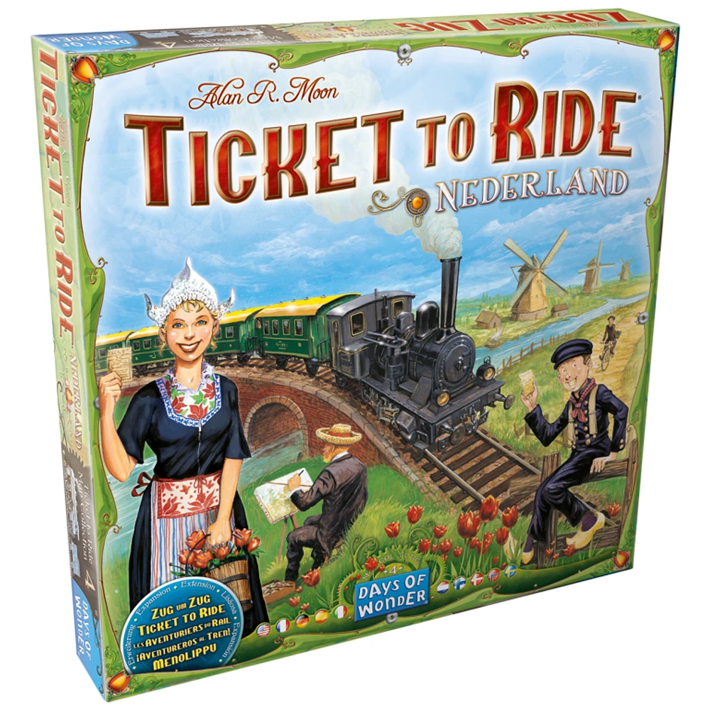 Ticket to Ride - Map #4 - Nederland (Multilingue)