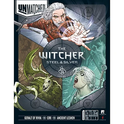 Unmatched - The Witcher - Steel and Silver (Anglais)