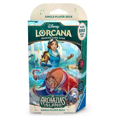 Disney Lorcana - L'île d'Archazia - Deck de démarrage -Saphir/Rubis