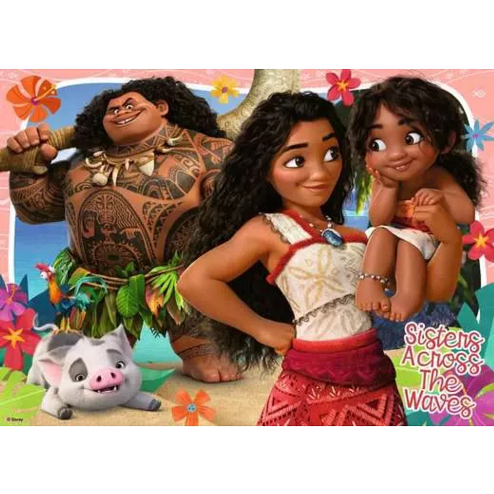 Moana - Aventures en Océanie - 4x100 pièces