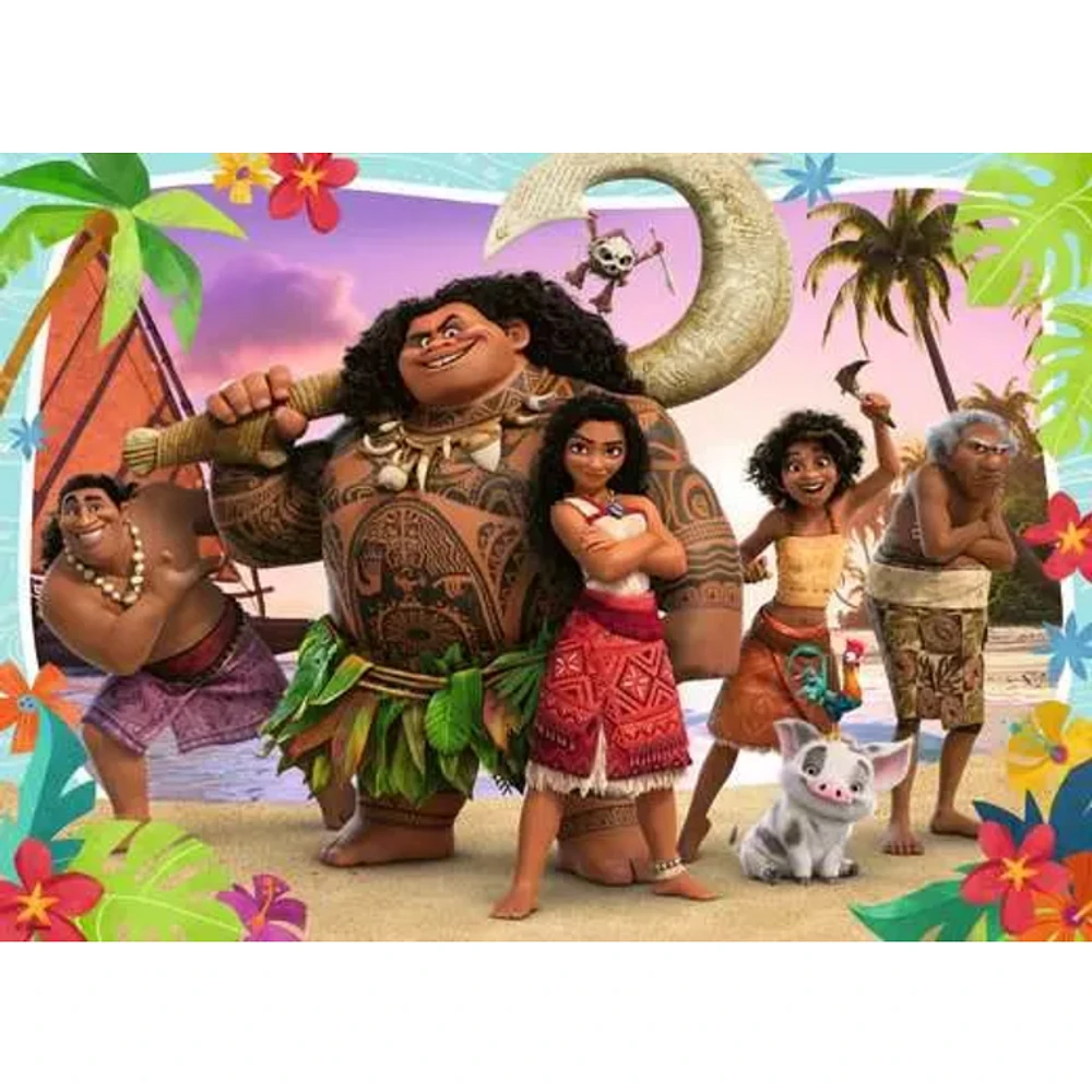 Moana - Aventures en Océanie - 4x100 pièces