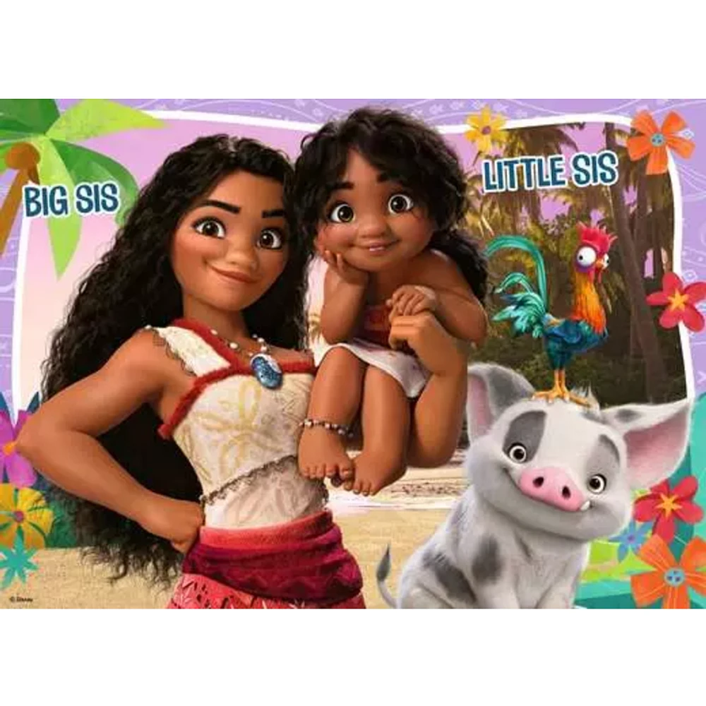 Moana - Aventures en Océanie - 4x100 pièces