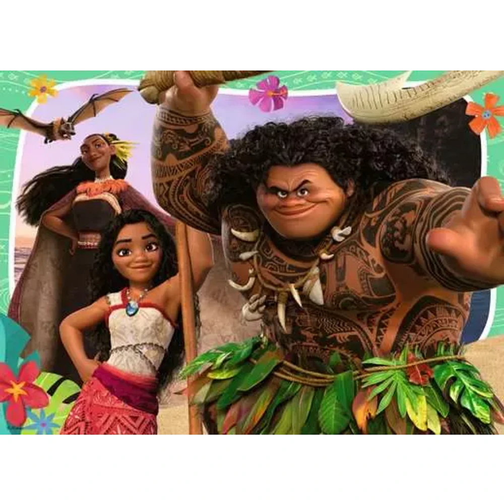 Moana - Aventures en Océanie - 4x100 pièces