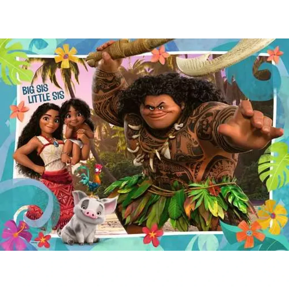 Moana 2 - Explorer de nouveaux mondes - 100 pièces XXL