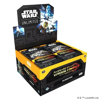 Star Wars Unlimited - Passage en vitesse lumière - Boîte de boosters (Français)