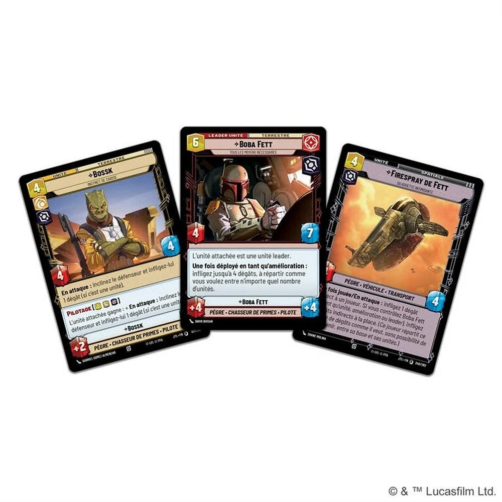 Star Wars Unlimited - Passage en vitesse lumière - Deck de démarrage - Boba Fett (Français)