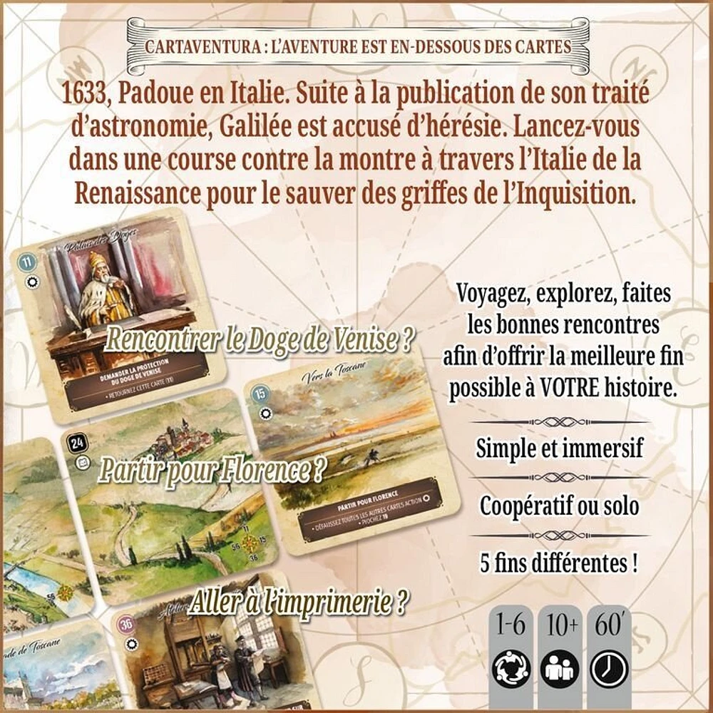Cartaventura - Cosmologia (Français) [PRÉCOMMANDE]