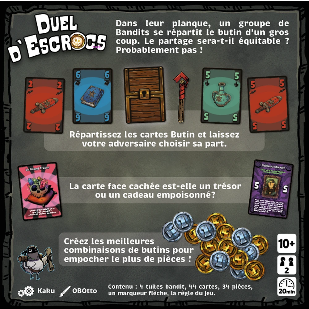 Duel d'escrocs (French) [PREORDER]