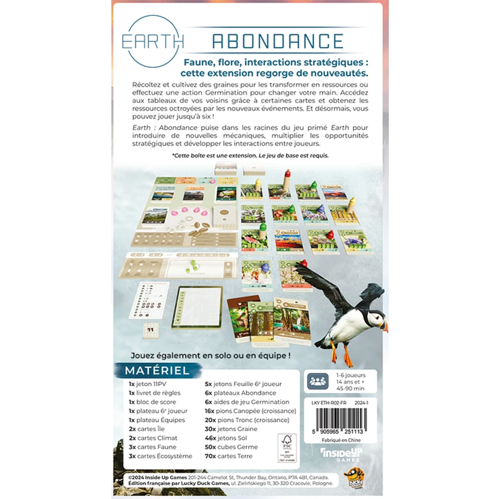 Earth - Abondance (French) [PREORDER]
