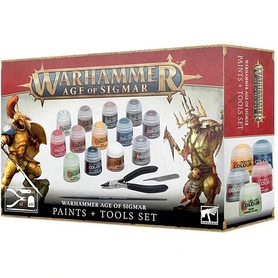 Warhammer Age Of Sigmar Paints + Tools*