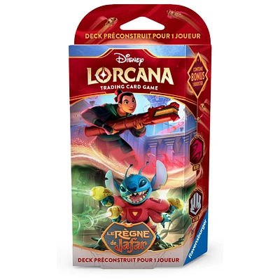 Disney Lorcana - Règne de Jafar - Deck de démarrage - Rubis/Acier (French) [PREORDER]