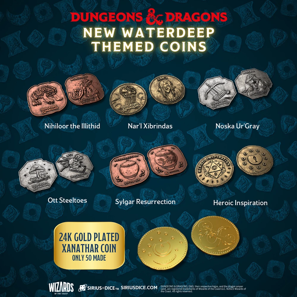 D&D - Xanathar's Treasure Pack - Waterdeep Collection*