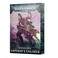 Emperor’s Children Datasheet Cards (Anglais)