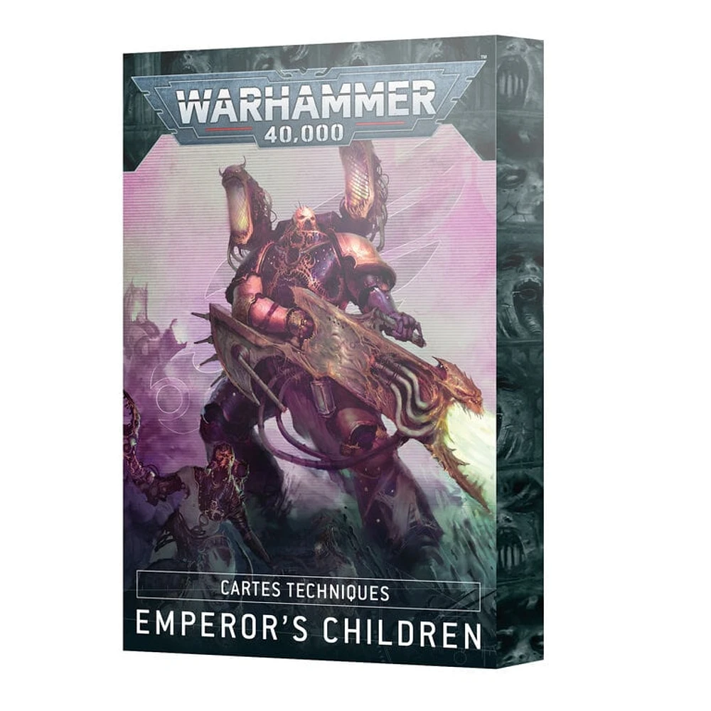 Emperor’s Children Datasheet Cards (Français)