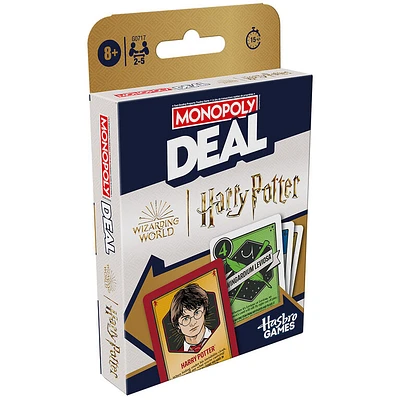 Monopoly - Deal - Harry Potter (Anglais)