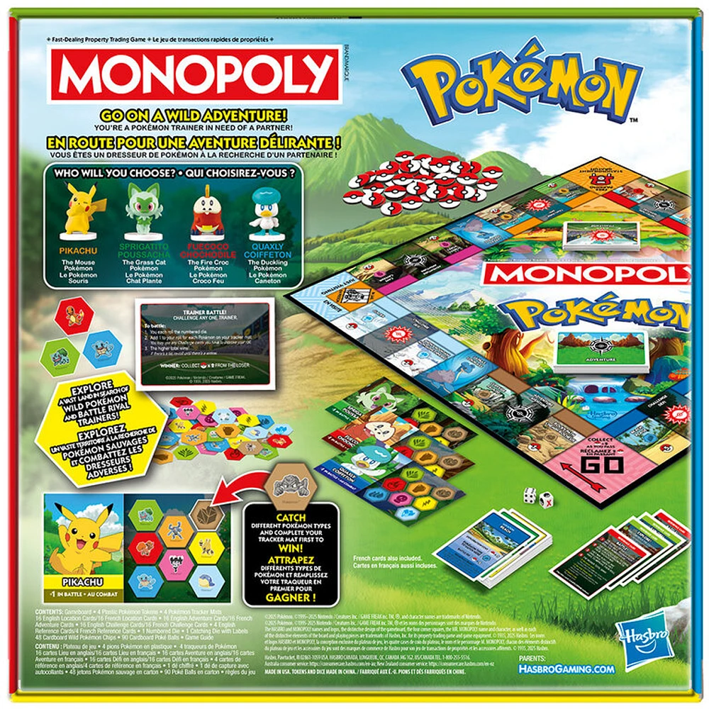 Monopoly - Pokémon (Multilingue)
