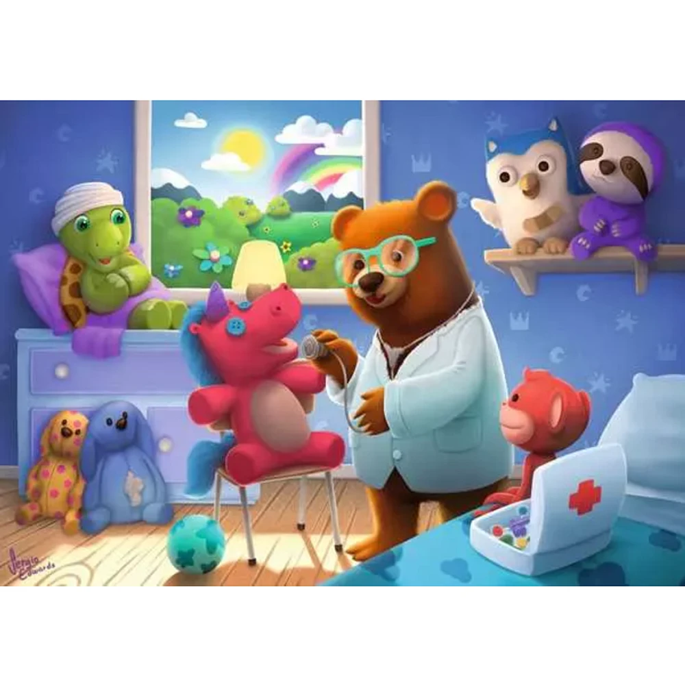 L'hôpital des peluches - 35 pièces