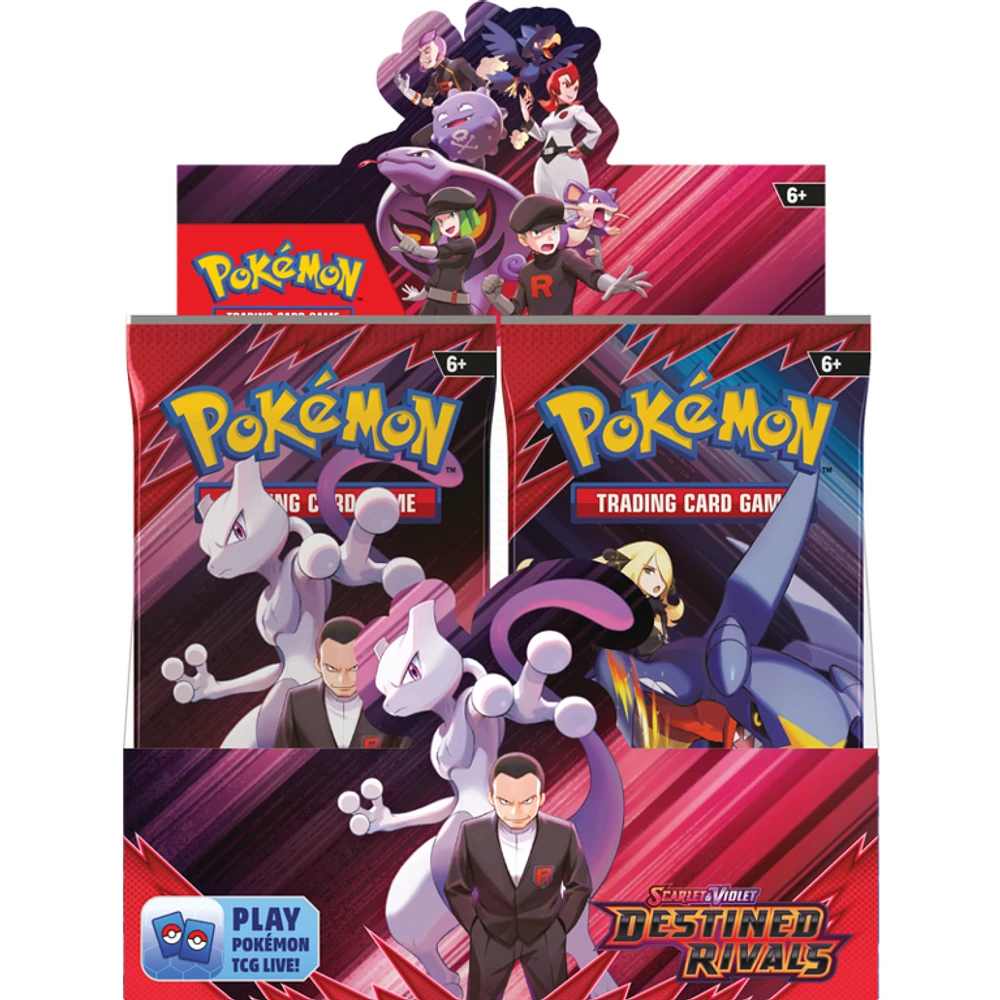 Pokémon - Scarlet & Violet (10) - Destined Rivals - Booster Box (Anglais)