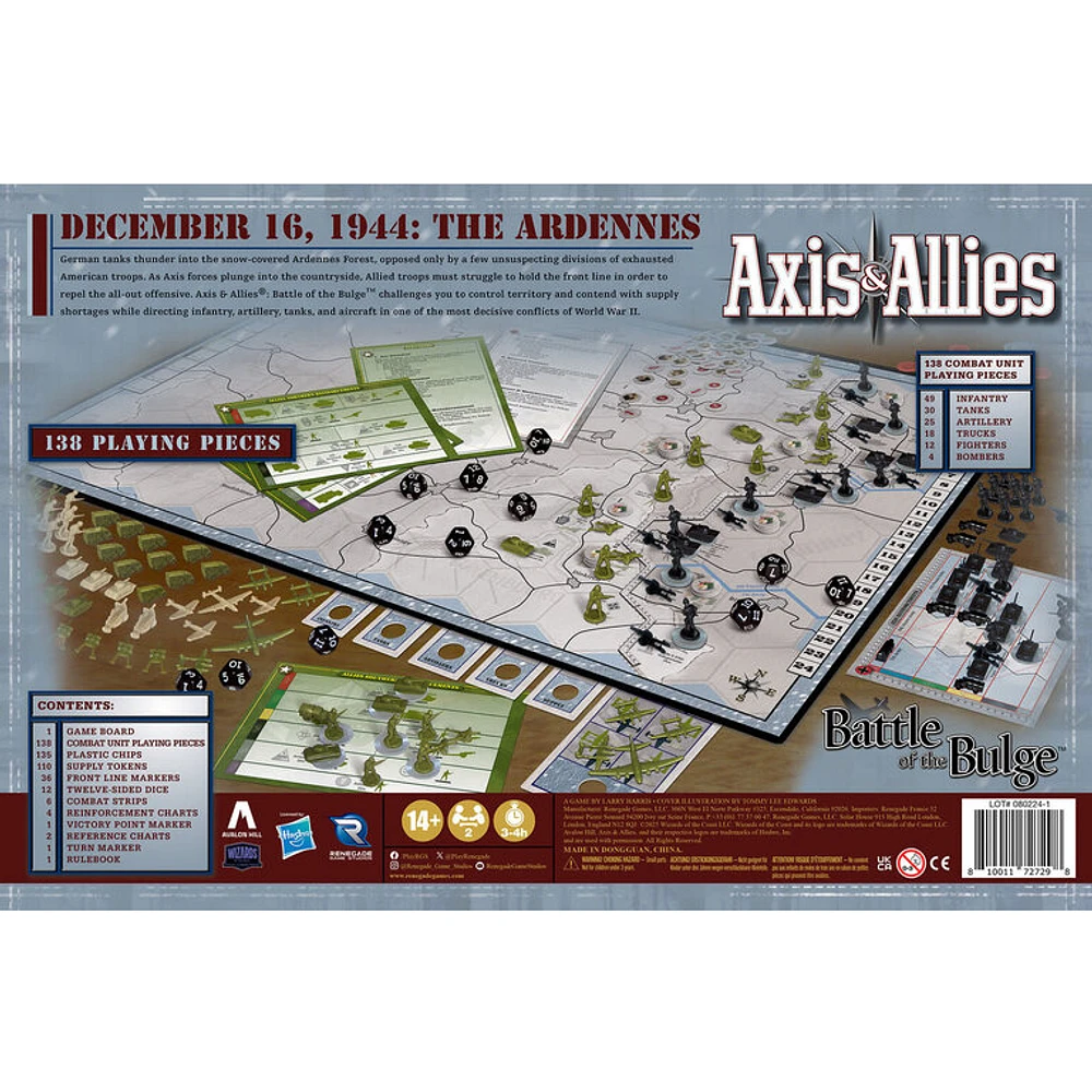 Axis & Allies - Battle for the Bulge (Anglais)