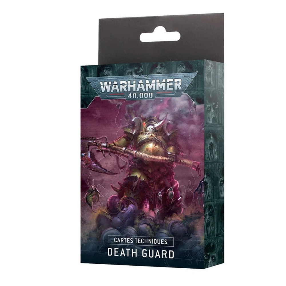 Death Guard Datasheet Cards (Français) [PRÉCOMMANDE]