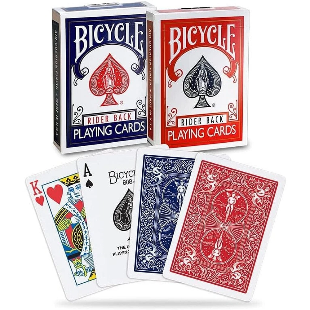 Cartes à jouer - Bicycle - Rider Back - 2 Paquets