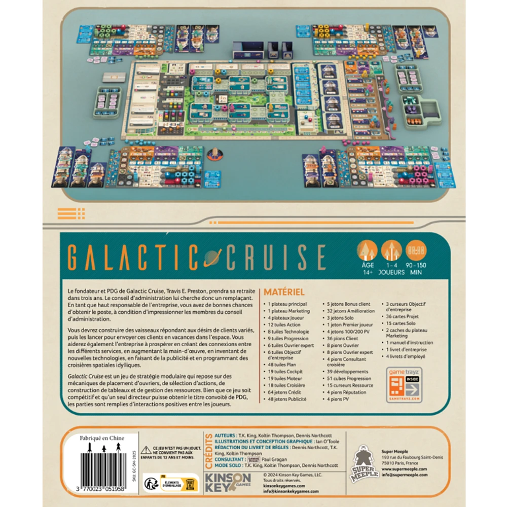 Galactic Cruise (Français) [PRÉCOMMANDE]