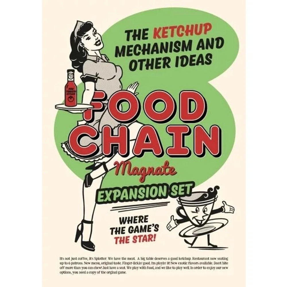Food Chain Magnate - The Ketchup Mechanism and Other Ideas (Anglais)