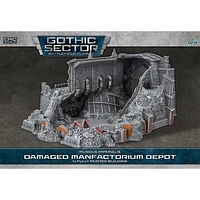Battlefield in a Box - Gothic Sector - Mundus Imperialis - Damaged Manufactorium Depot