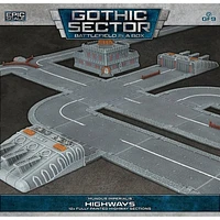 Battlefield in a Box - Gothic Sector - Mundus Imperialis - Highways - 12 Pieces