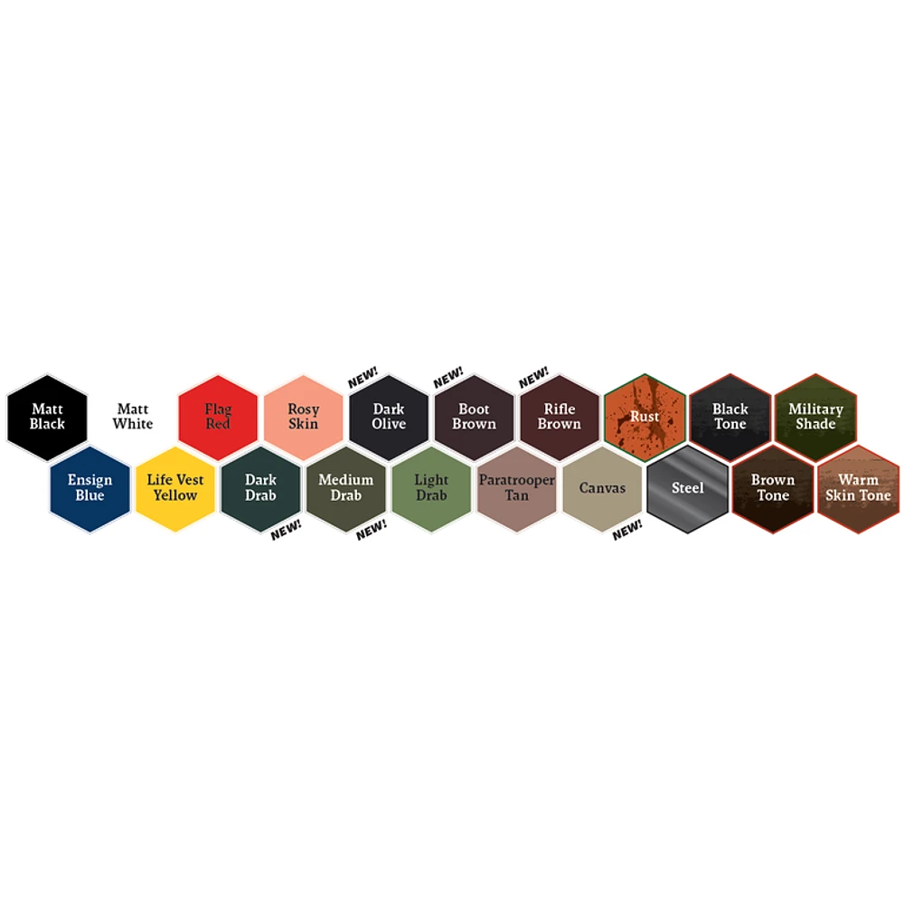 (AP) WWII American - Paint Set