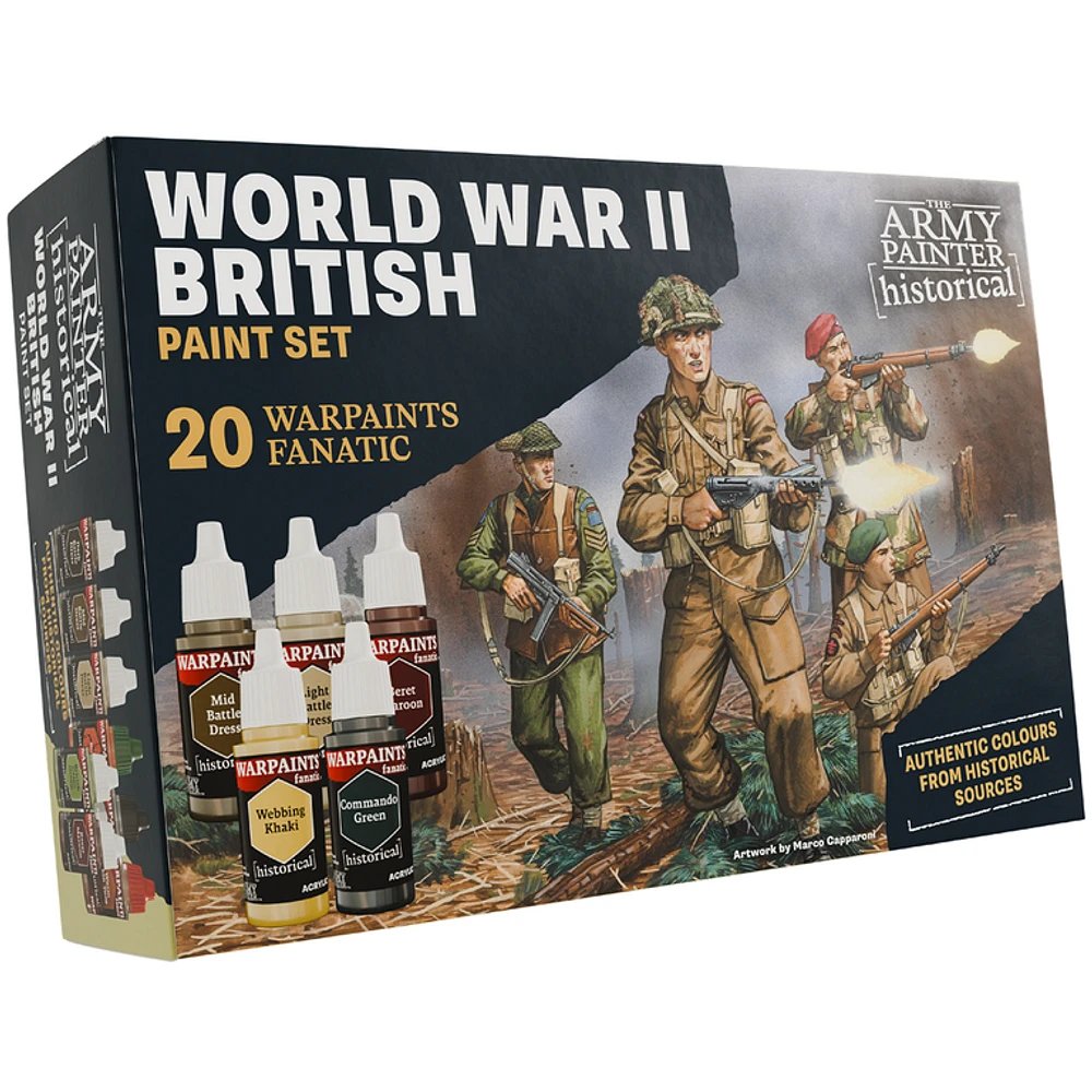 (AP) WWII Bristish - Paint Set