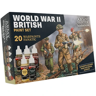 (AP) WWII Bristish - Paint Set