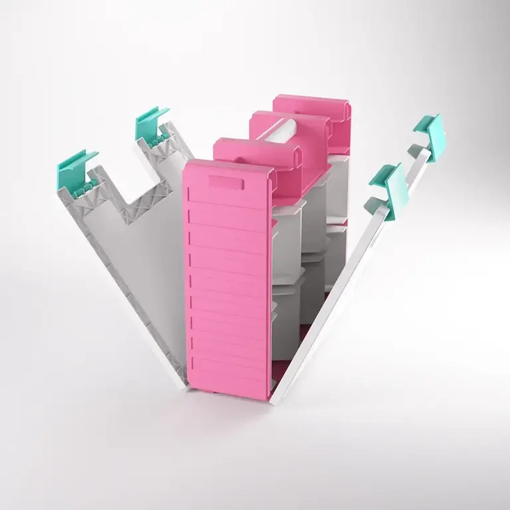 (Gamegenic) Game Castle - Pink/White/Teal